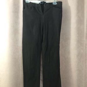 Brown suede-like pants